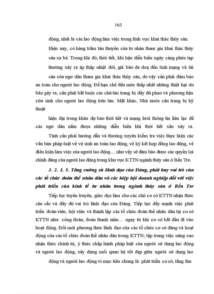 image for page Kinh tế tư nhân trong ngành thủy sản ở tỉnh Bến Tre