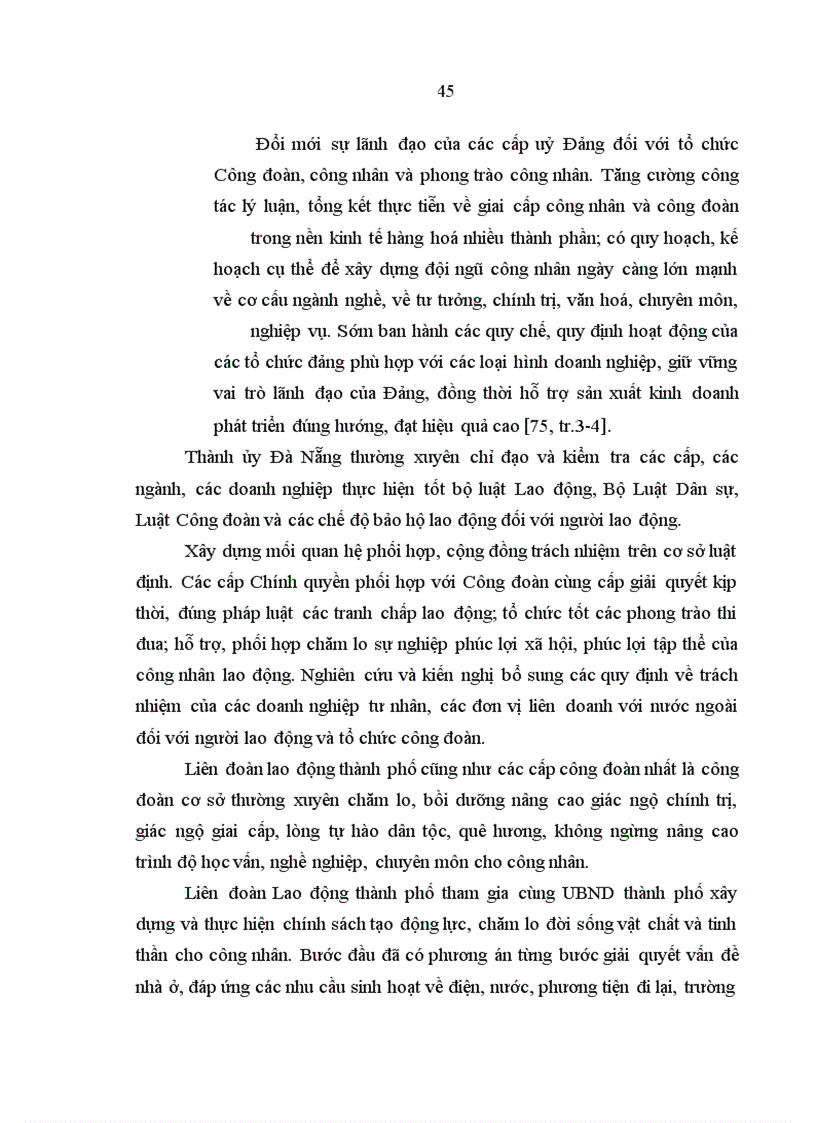 image for page Phương hướng và các giải pháp chủ yếu nhằm tăng cường sự lãnh đạo của thành uỷ thành phố đà nẵng
