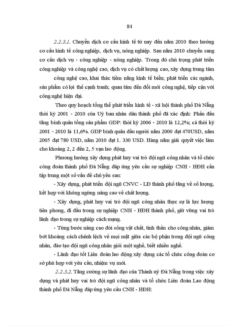 image for page Phương hướng và các giải pháp chủ yếu nhằm tăng cường sự lãnh đạo của thành uỷ thành phố đà nẵng