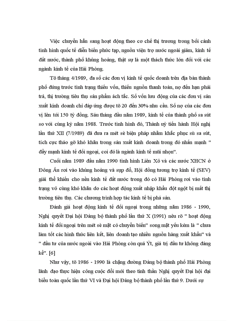 image for page Đảng bộ thành phố Hải Phòng lãnh đạo thực hiện chính sách kinh tế nhiều thành phần từ1986 đến 2001