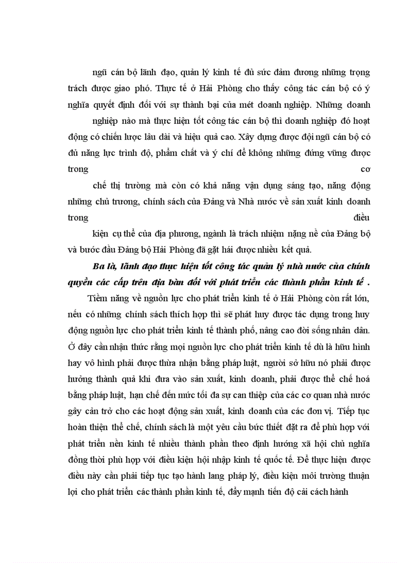 image for page Đảng bộ thành phố Hải Phòng lãnh đạo thực hiện chính sách kinh tế nhiều thành phần từ1986 đến 2001