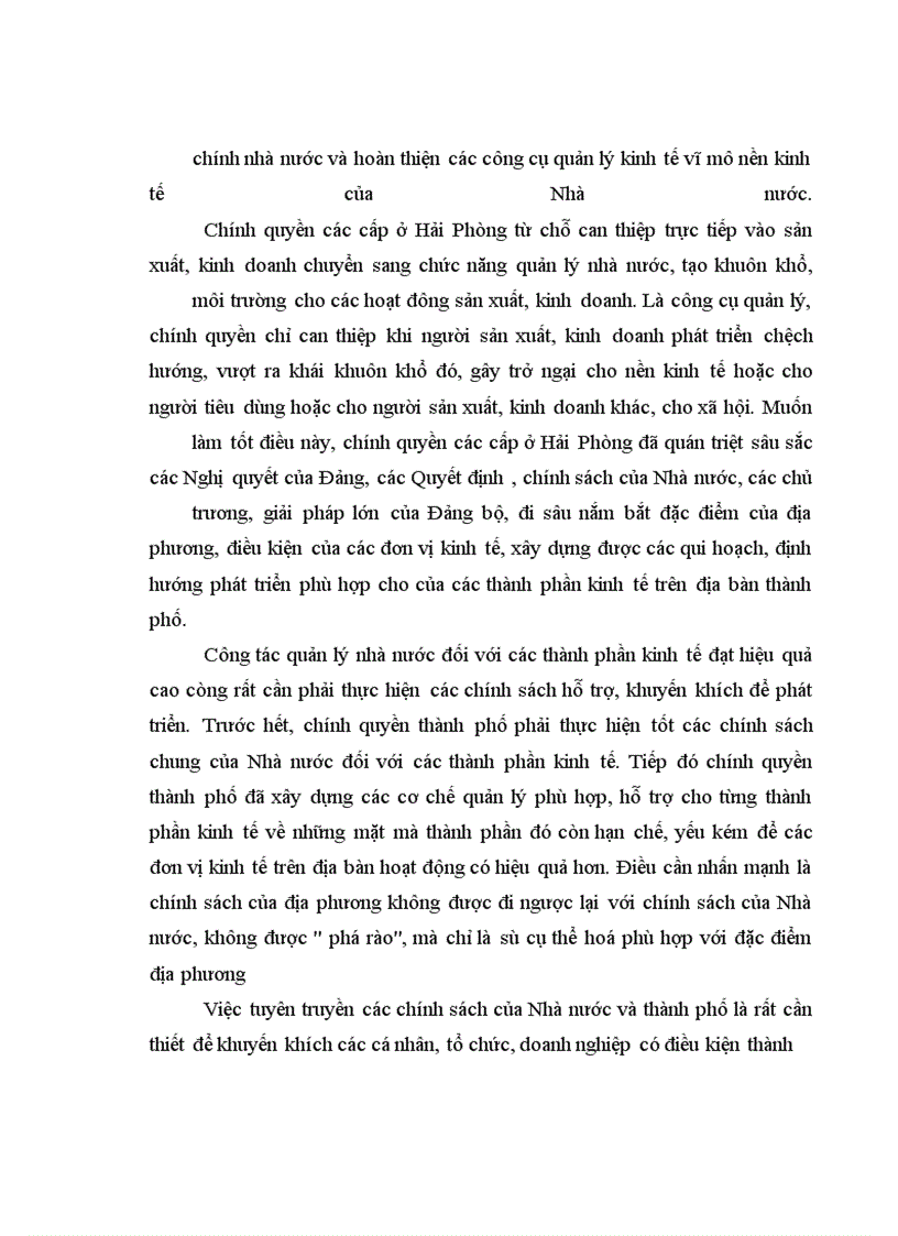 image for page Đảng bộ thành phố Hải Phòng lãnh đạo thực hiện chính sách kinh tế nhiều thành phần từ1986 đến 2001