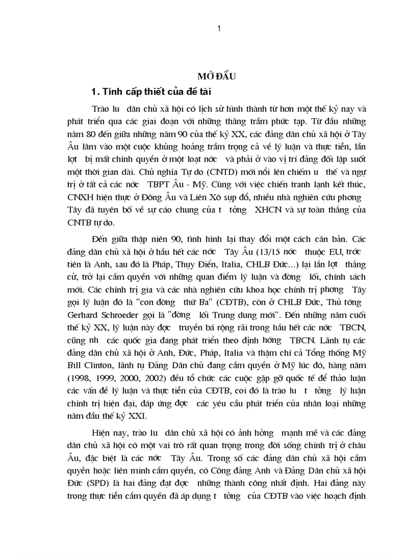 image for page Trào lưu dân chủ xã hội