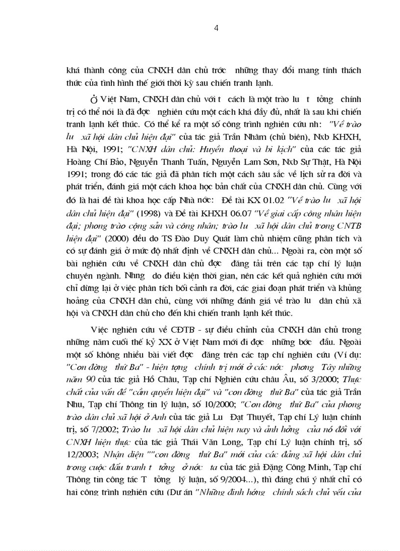 image for page Trào lưu dân chủ xã hội