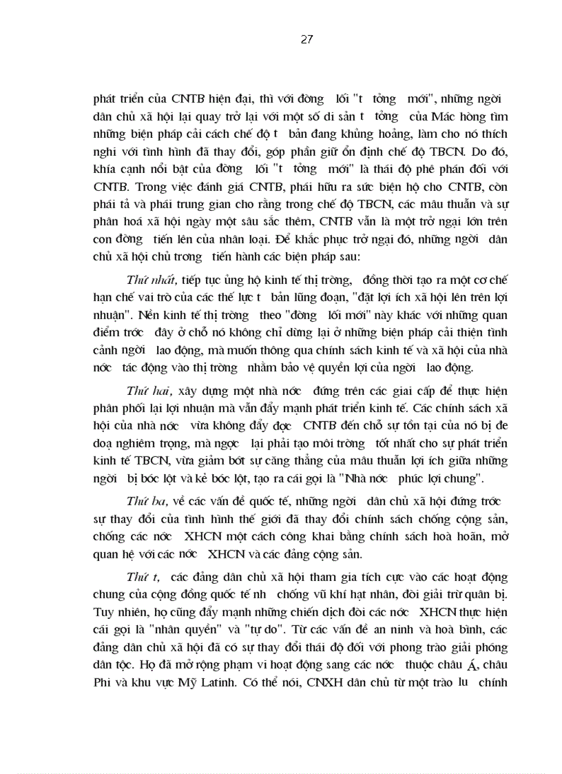 image for page Trào lưu dân chủ xã hội