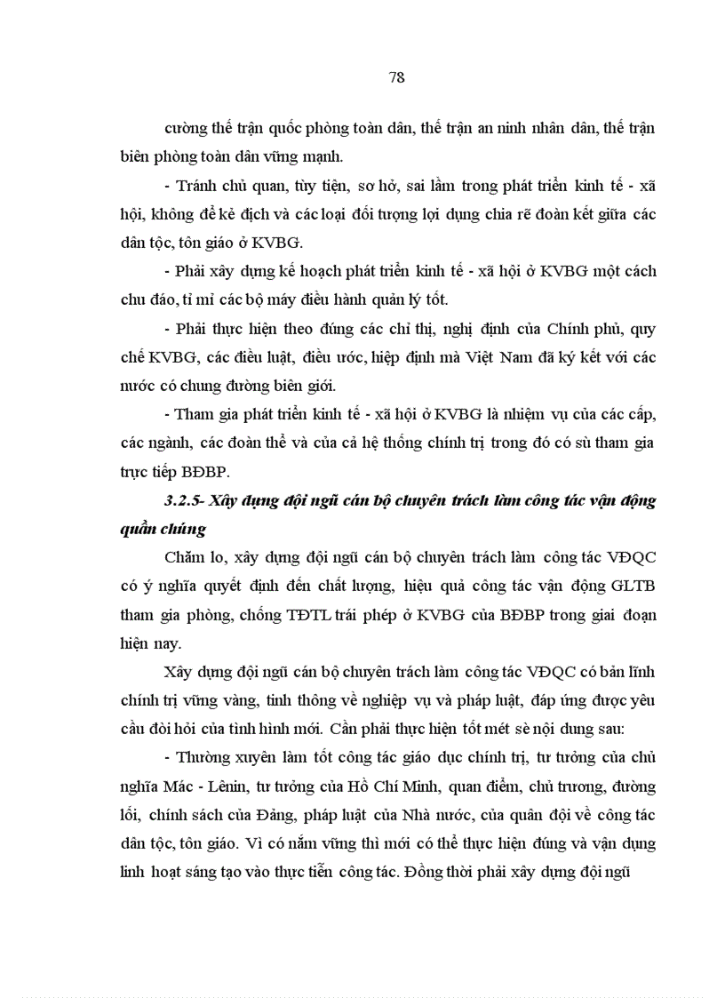 image for page Nâng cao hiệu quả vận động Già làng trưởng bản tham gia phòng chống truyền đạo tin lành trái phép ở khu vực biên giới của Bộ đội Biên phòng Tỉnh Lai Châu