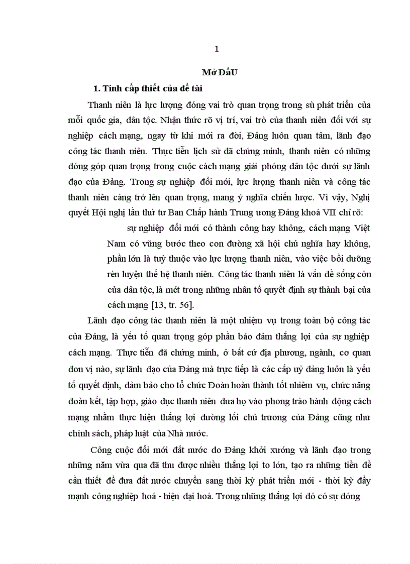 image for page Đổi mới sự lãnh đạo của Đảng đối với công tác thanh niên ở thành phố Thái Bình hiện nay