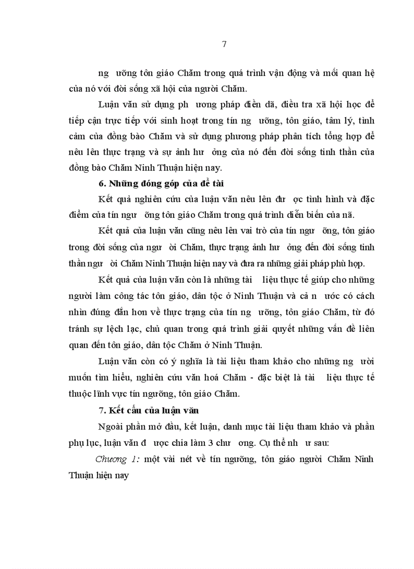 image for page Ảnh hưởng của tín ngưỡng, tôn giáo đối với đời sống tinh thần ngươời chăm ninh thuận hiện nay - thực trạng và giải pháp