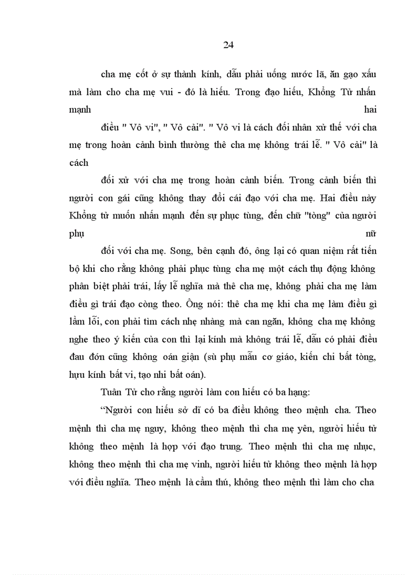 image for page Học thuyết tam tòng, tứ đức trong nho giáo và ảnh hưởng của nó đối với người phụ nữ Việt Nam hiện nay - thực trạng và giải pháp