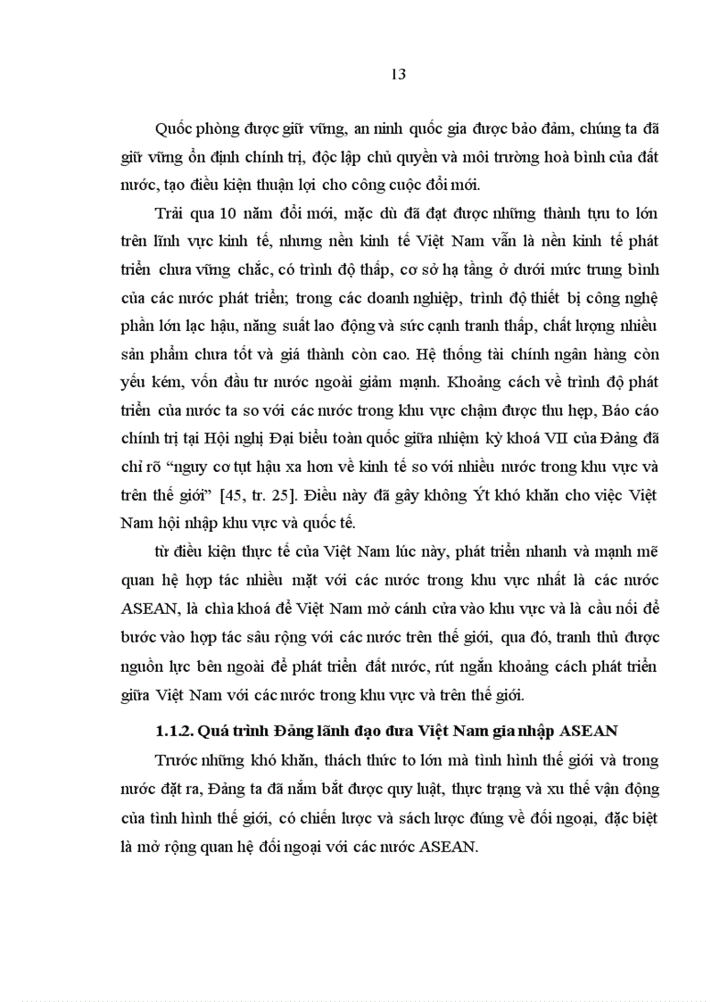 image for page Đảng lãnh đạo xây dựng và phát triển quan hệ Việt Nam - ASEAN từ năm 1995 đến năm 2005