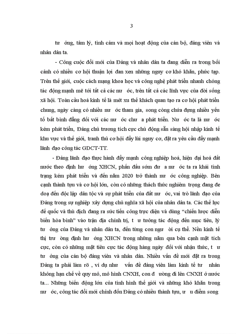 image for page Đảng Cộng sản Việt Nam lãnh đạo công tác giáo dục chính trị- tư tưởng cho cán bộ, đảng viên trong thời kỳ đổi mới ( 1991 – 2005)
