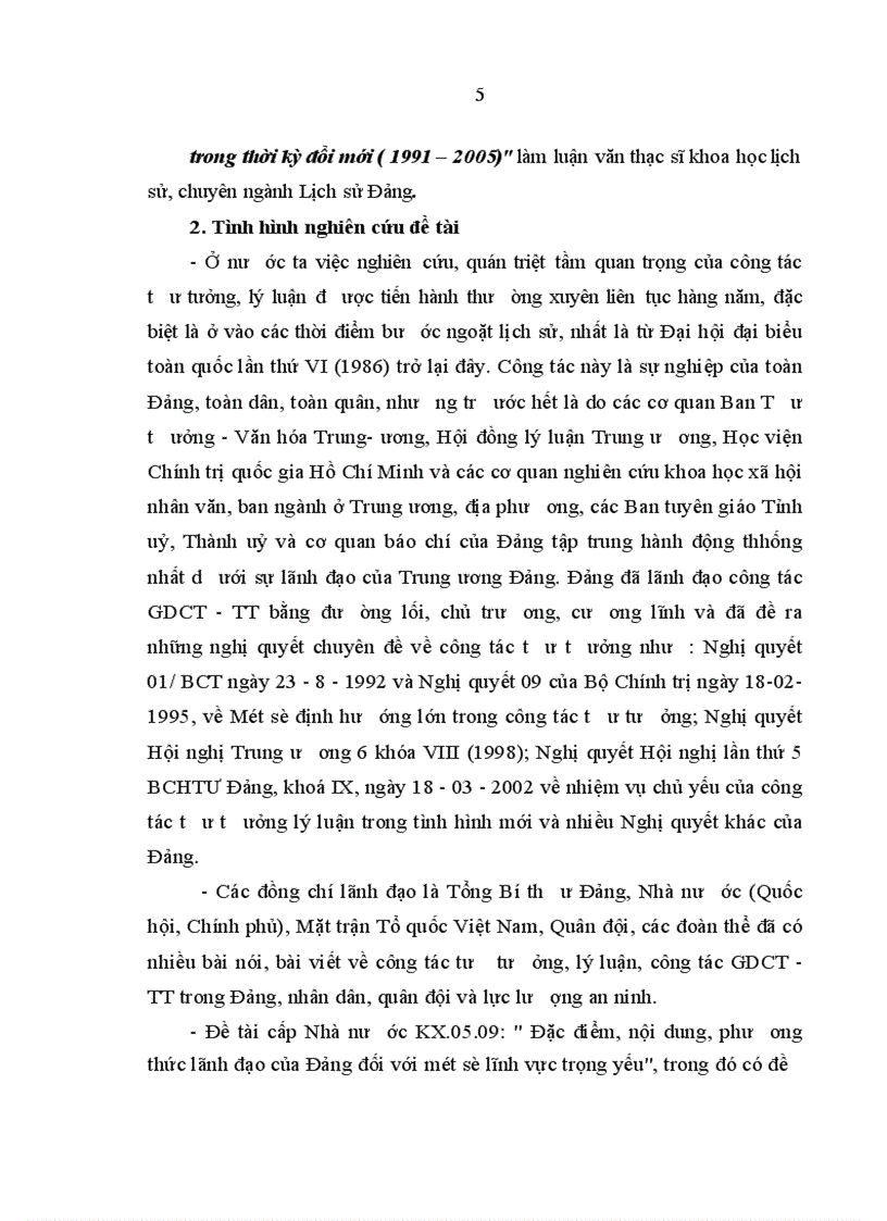 image for page Đảng Cộng sản Việt Nam lãnh đạo công tác giáo dục chính trị- tư tưởng cho cán bộ, đảng viên trong thời kỳ đổi mới ( 1991 – 2005)