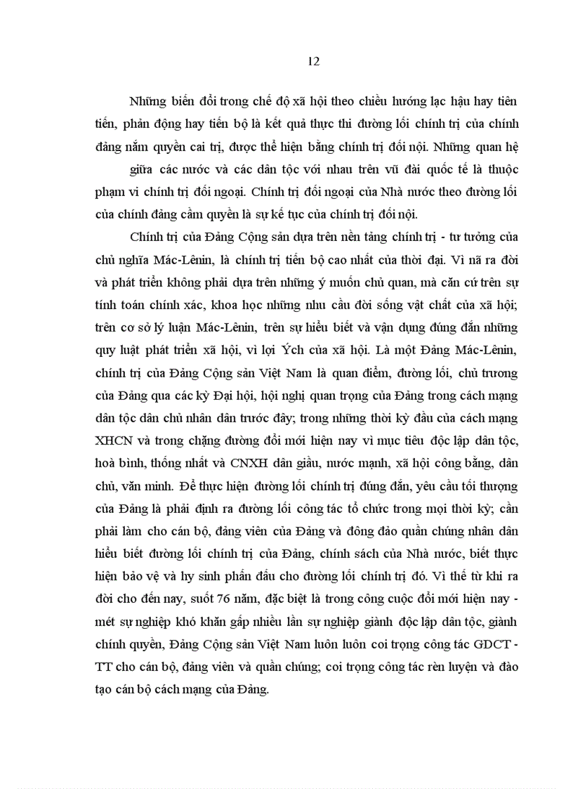 image for page Đảng Cộng sản Việt Nam lãnh đạo công tác giáo dục chính trị- tư tưởng cho cán bộ, đảng viên trong thời kỳ đổi mới ( 1991 – 2005)