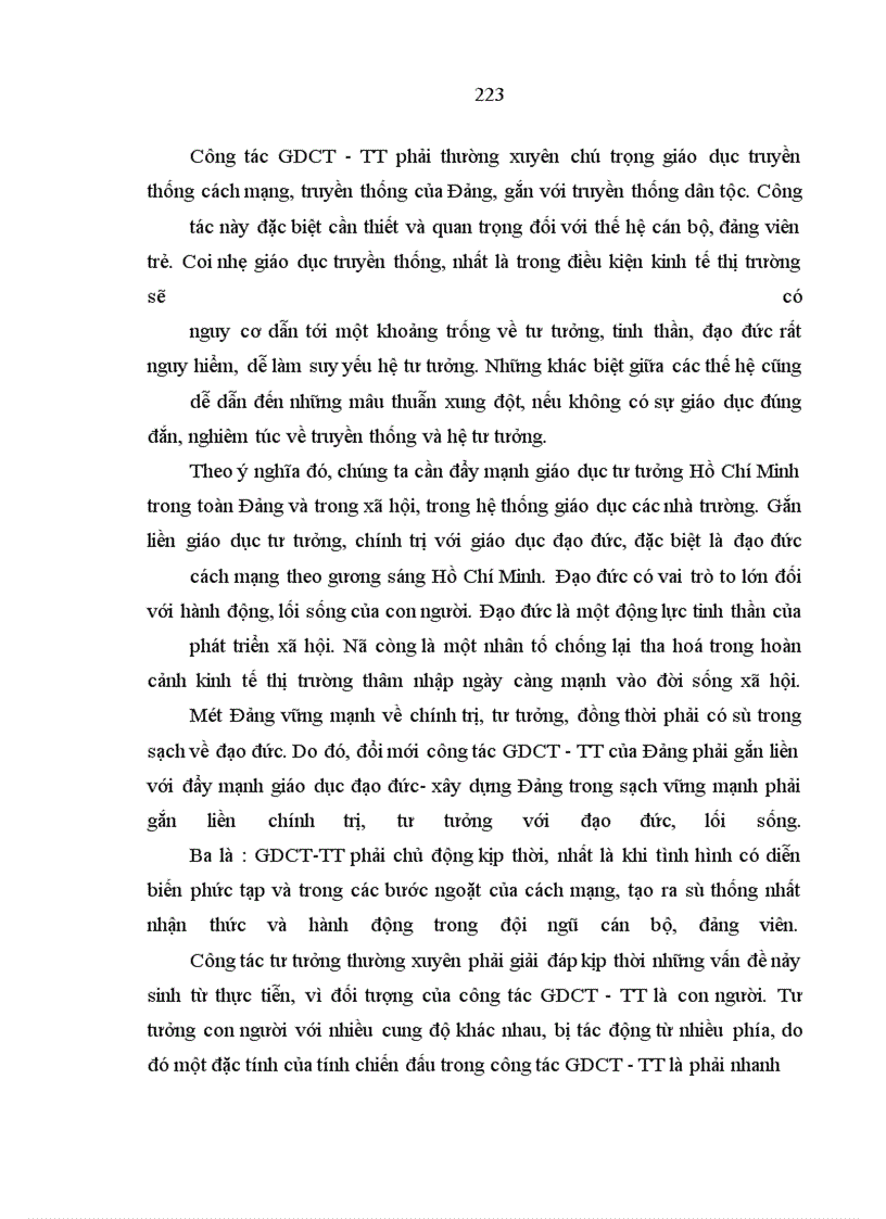 image for page Đảng Cộng sản Việt Nam lãnh đạo công tác giáo dục chính trị- tư tưởng cho cán bộ, đảng viên trong thời kỳ đổi mới ( 1991 – 2005)