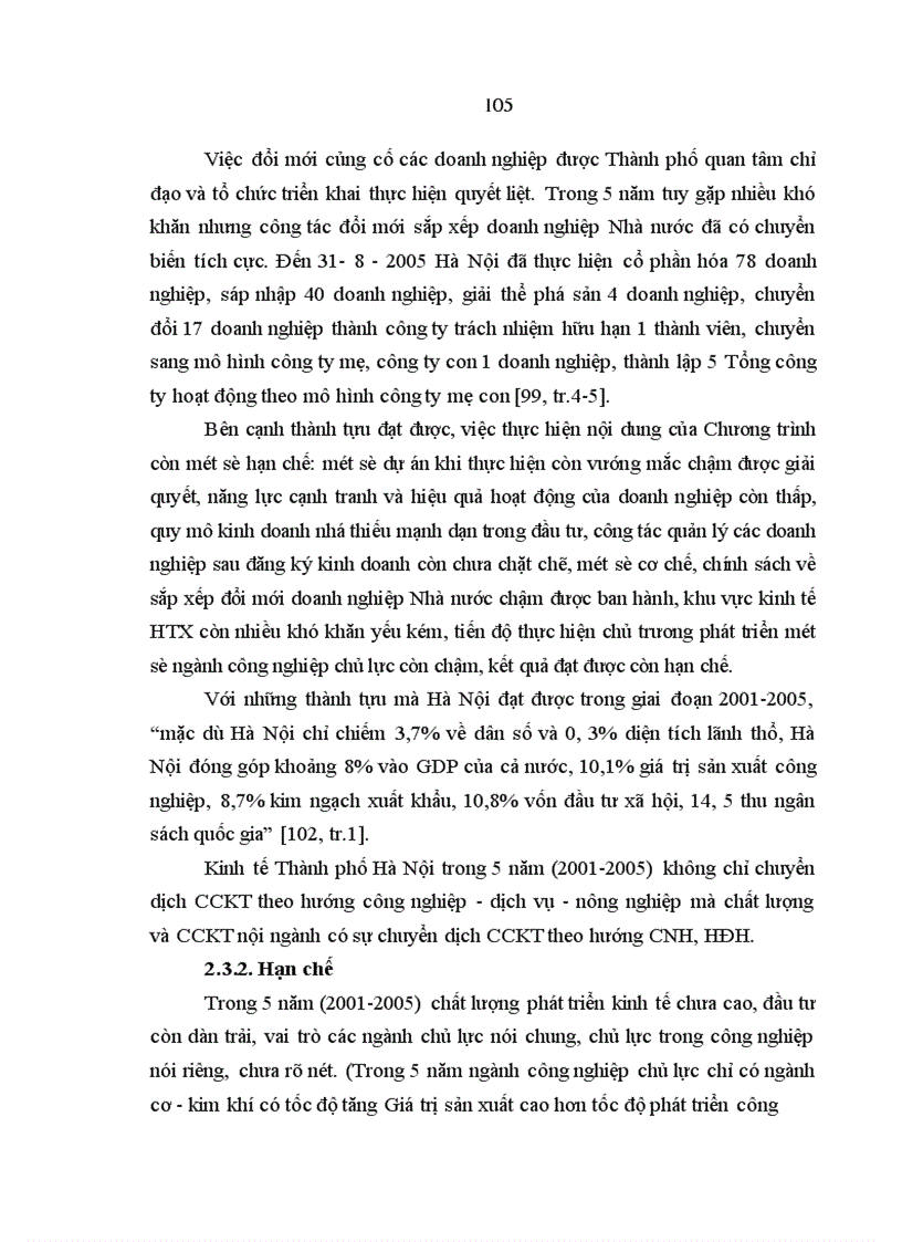 image for page Đảng bộ Thành phố Hà Nội lãnh đạo chuyển dịch cơ cấu kinh tế theo hướng công nghiệp hoá, hiện đại hoá, từ 1996 đến 2005