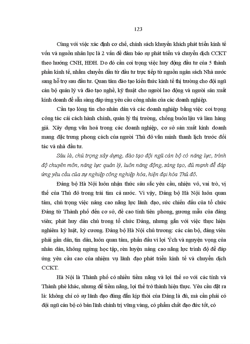 image for page Đảng bộ Thành phố Hà Nội lãnh đạo chuyển dịch cơ cấu kinh tế theo hướng công nghiệp hoá, hiện đại hoá, từ 1996 đến 2005