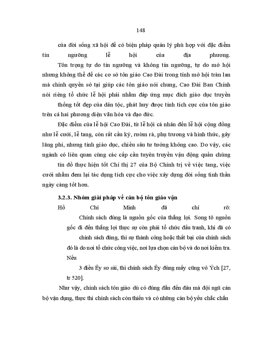 image for page Ảnh hưởng của đạo Cao Đài ban chỉnh đối với đời sống tinh thần ở Bến Tre