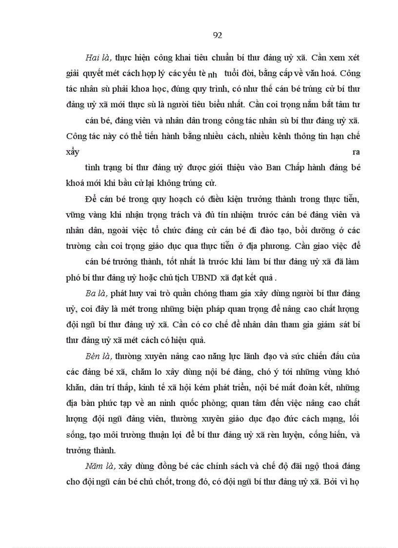 image for page Xây dựng đội ngũ bí thư Đảng ủy xã ở tỉnh vĩnh phúc trong giai đoạn hiện nay