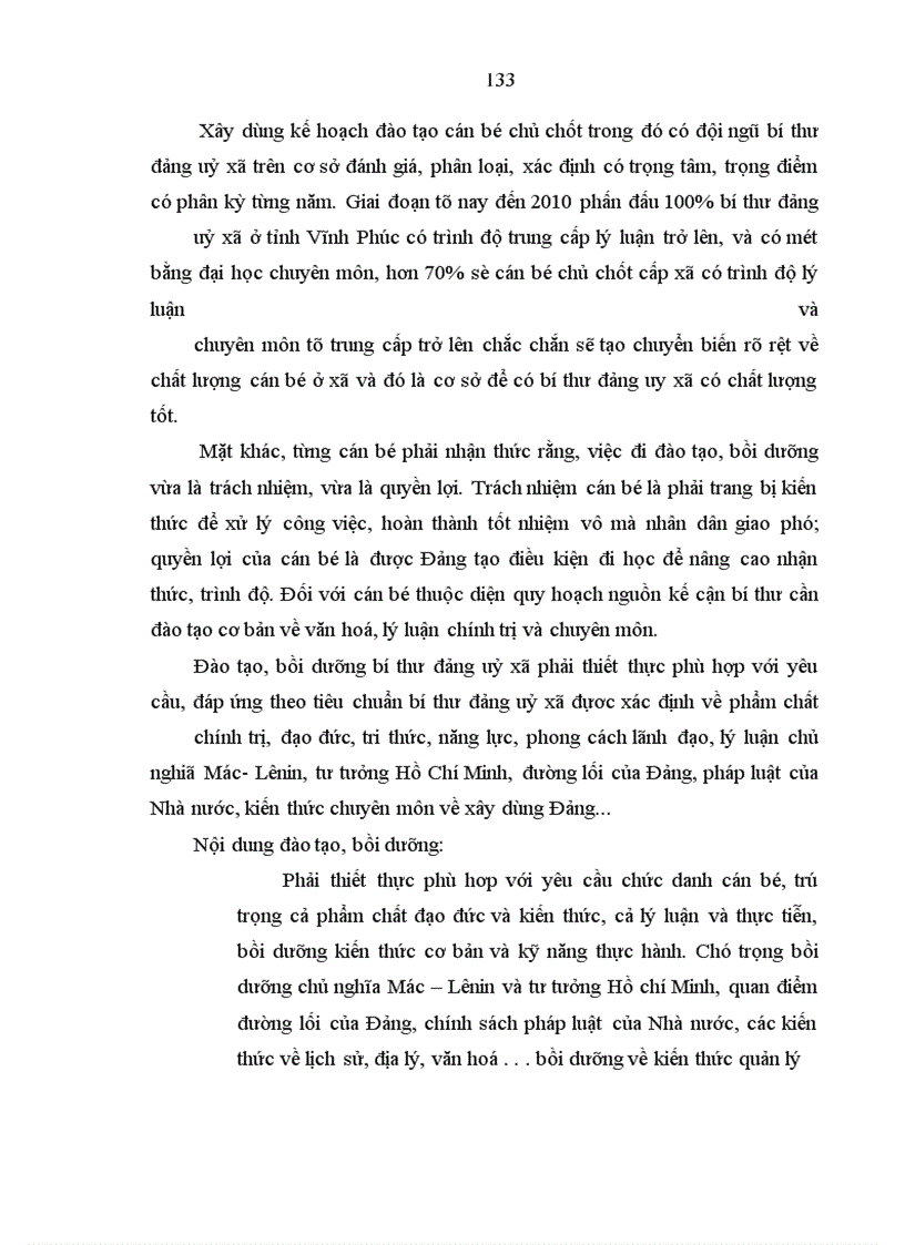 image for page Xây dựng đội ngũ bí thư Đảng ủy xã ở tỉnh vĩnh phúc trong giai đoạn hiện nay