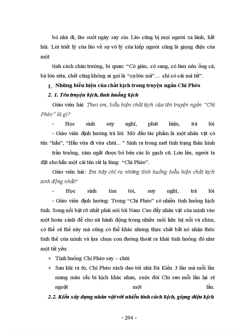 image for page Nghiên cứu, tiếp thu và đi tới một cách dạy thích hợp truyện ngắn