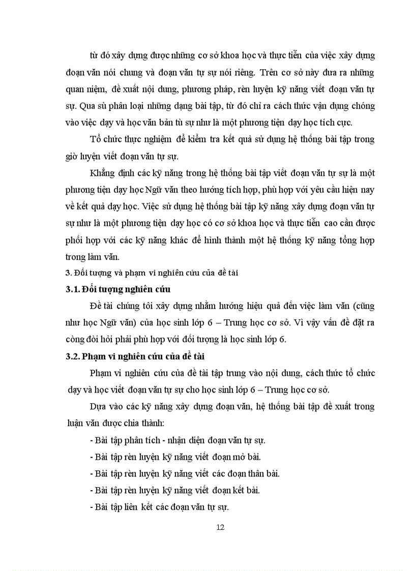 image for page Rèn luyện kỹ năng viết đoạn văn tự sự trong quá trình dạy văn bản tự sự cho học sinh lớp 6 – Trung học cơ sở