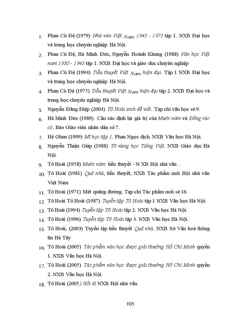 image for page Phong cách tiểu thuyết Tô Hoài