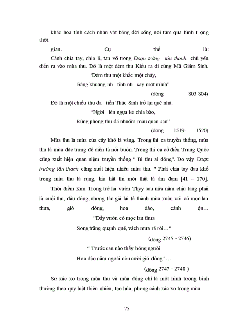 image for page Thời gian trong tác phẩm Đoạn trường tân thanh, nhưng là ở các khía cạnh khác nhau