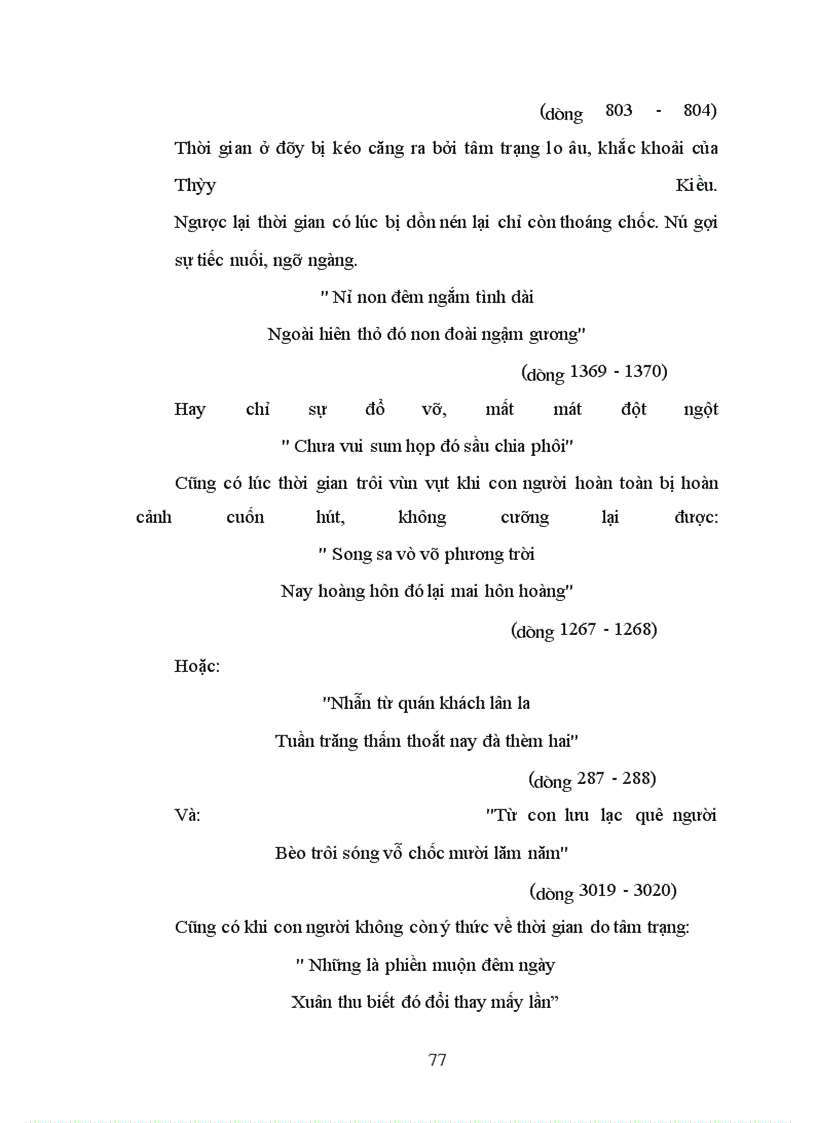 image for page Thời gian trong tác phẩm Đoạn trường tân thanh, nhưng là ở các khía cạnh khác nhau