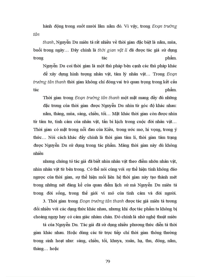 image for page Thời gian trong tác phẩm Đoạn trường tân thanh, nhưng là ở các khía cạnh khác nhau