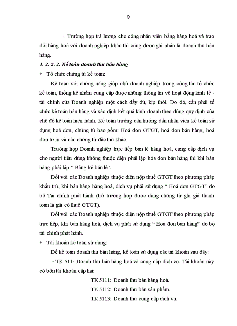 image for page Tổ chức công tác kế toán doanh thu bán hàng và xác định kết quả kinh doanh ở Công ty CP Thương mại & Dịch vụ Đệm Việt