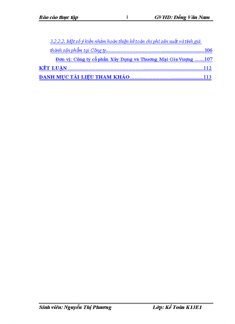 image for page Kế toán chi phí sản xuất và tính giá thành sản phẩm tại Công ty cổ phần Xây Dựng và Thương Mại Gia Vượng