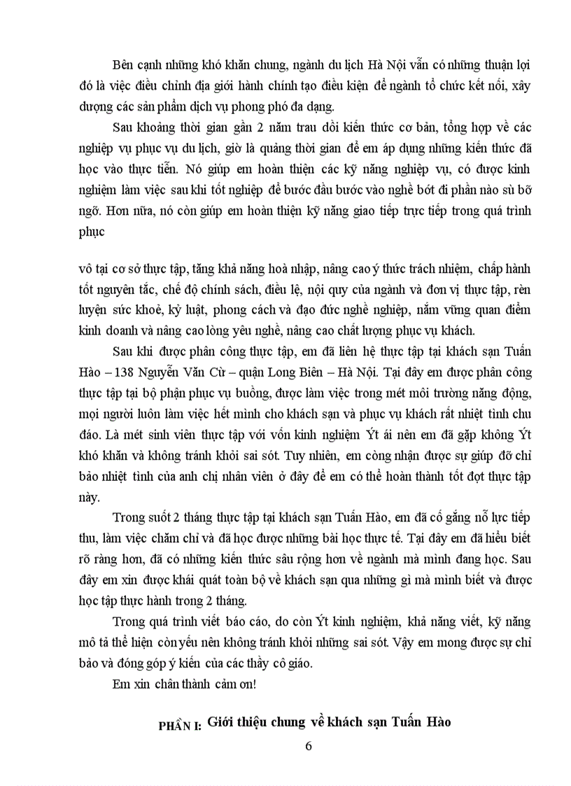 image for page Quy trình nghiệp vụ phục vụ buồng tại khách sạn tuấn hào