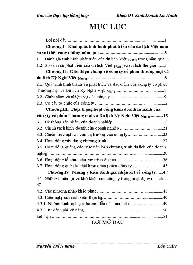 image for page Thực tập tốt nghiệp Khoa QT Kinh Doanh Lữ Hành