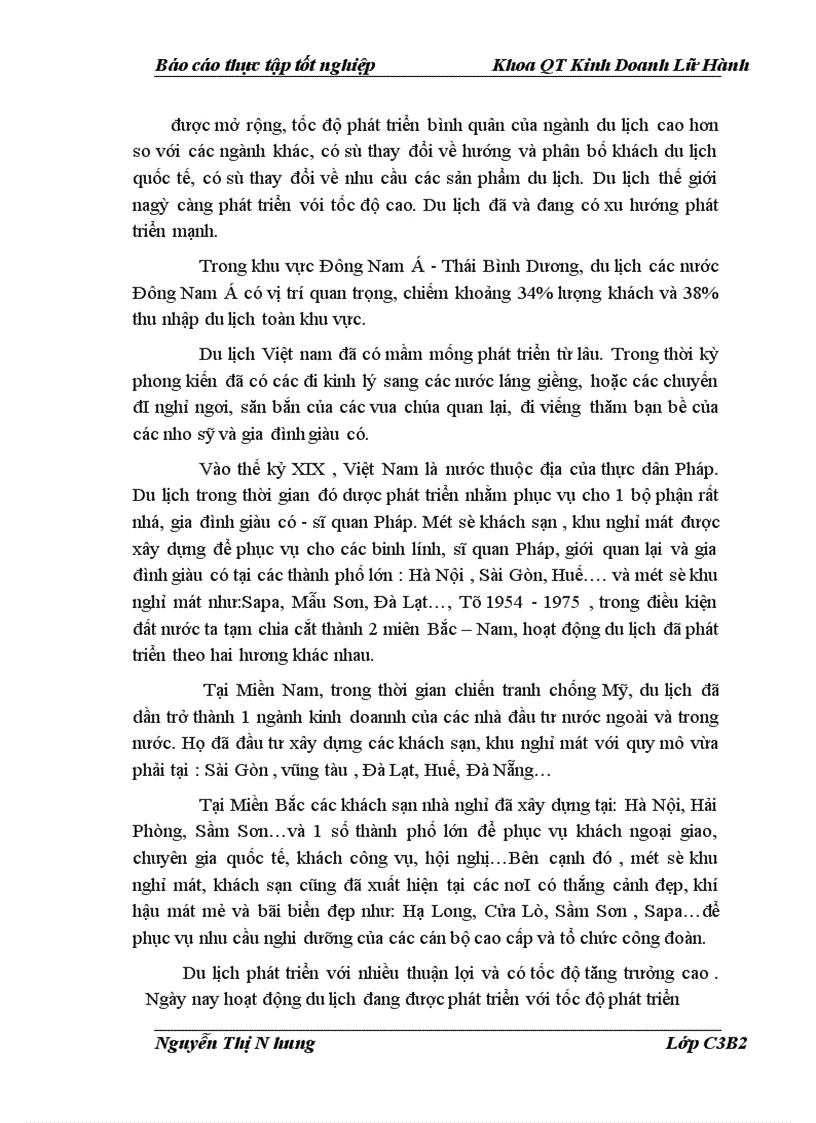 image for page Thực tập tốt nghiệp Khoa QT Kinh Doanh Lữ Hành