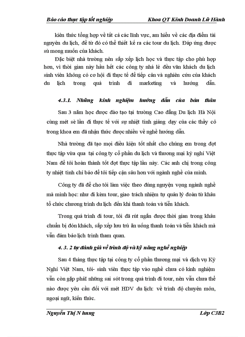 image for page Thực tập tốt nghiệp Khoa QT Kinh Doanh Lữ Hành