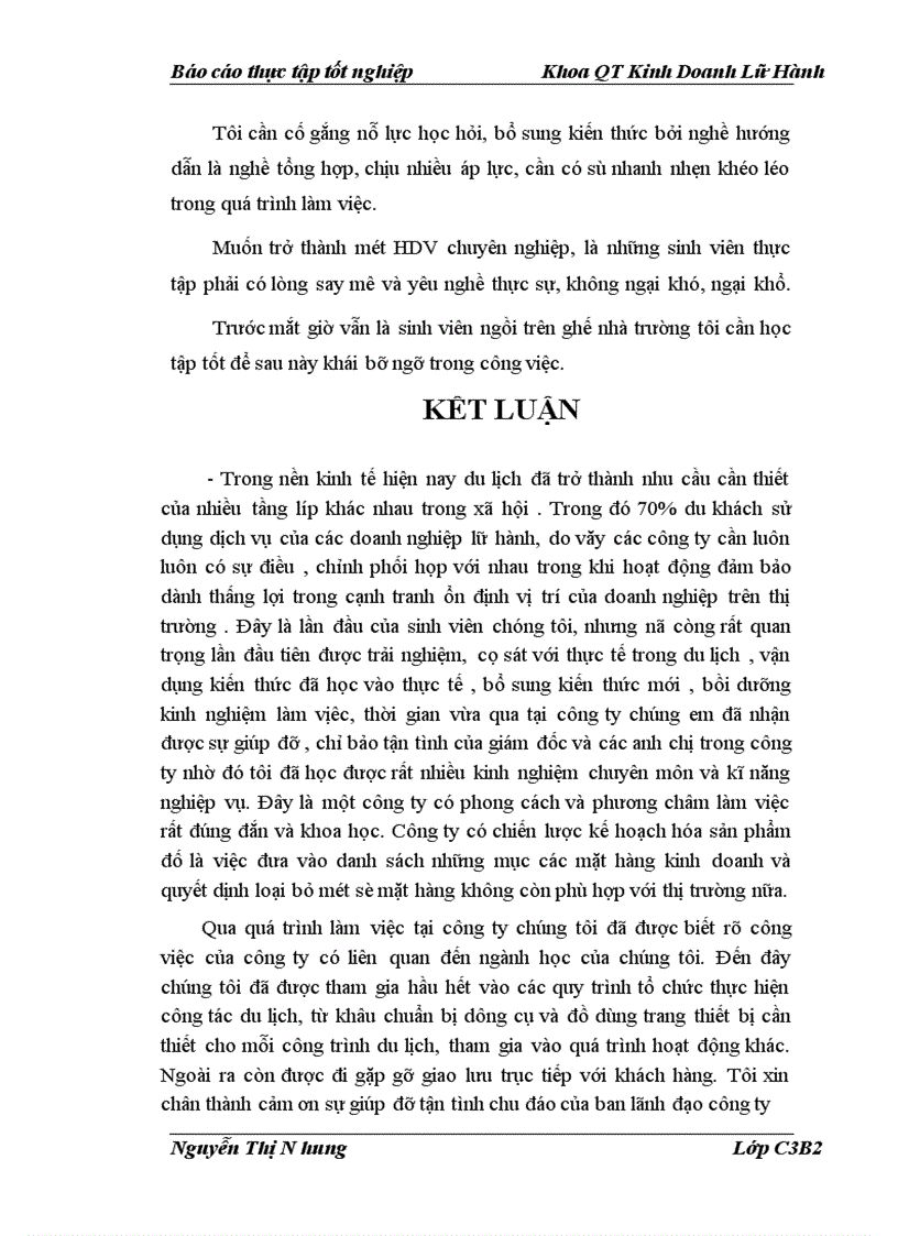 image for page Thực tập tốt nghiệp Khoa QT Kinh Doanh Lữ Hành