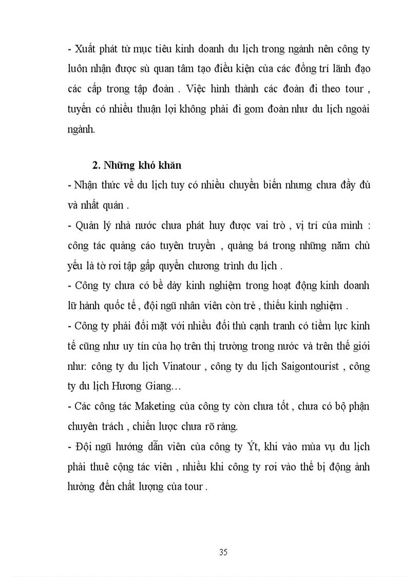 image for page Báo cáo thực tập tại Công ty cổ phần du lịch và thương mại than VIệt Nam