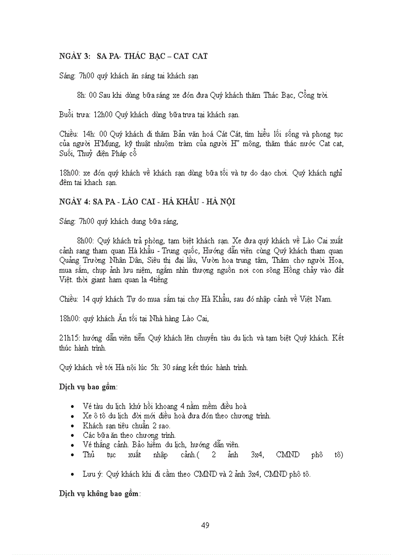 image for page Báo cáo thực tập tập du lịch Giới Thiệu Về Khu Du Lịch Sapa