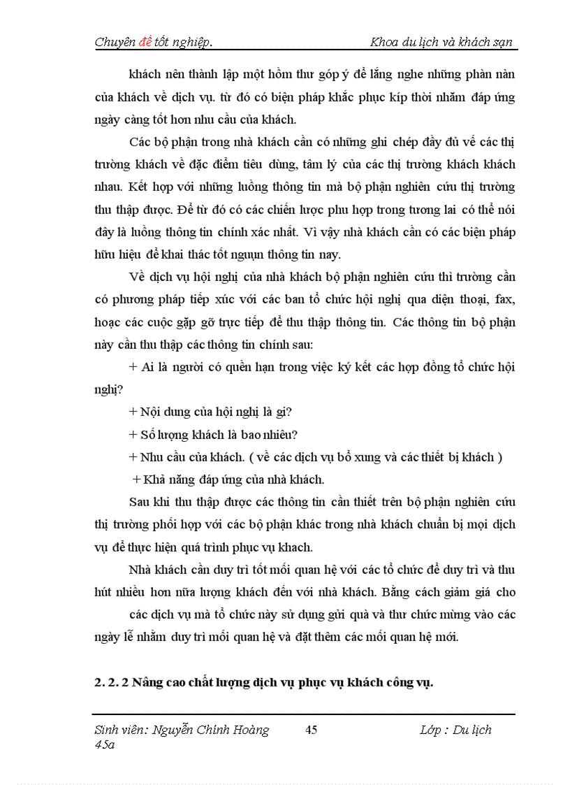 image for page Thực trạng và một số giải pháp nhằm đẩy mạnh việc thu hút thị trường khách công vụ tại Nhà Khách Dân Tộc