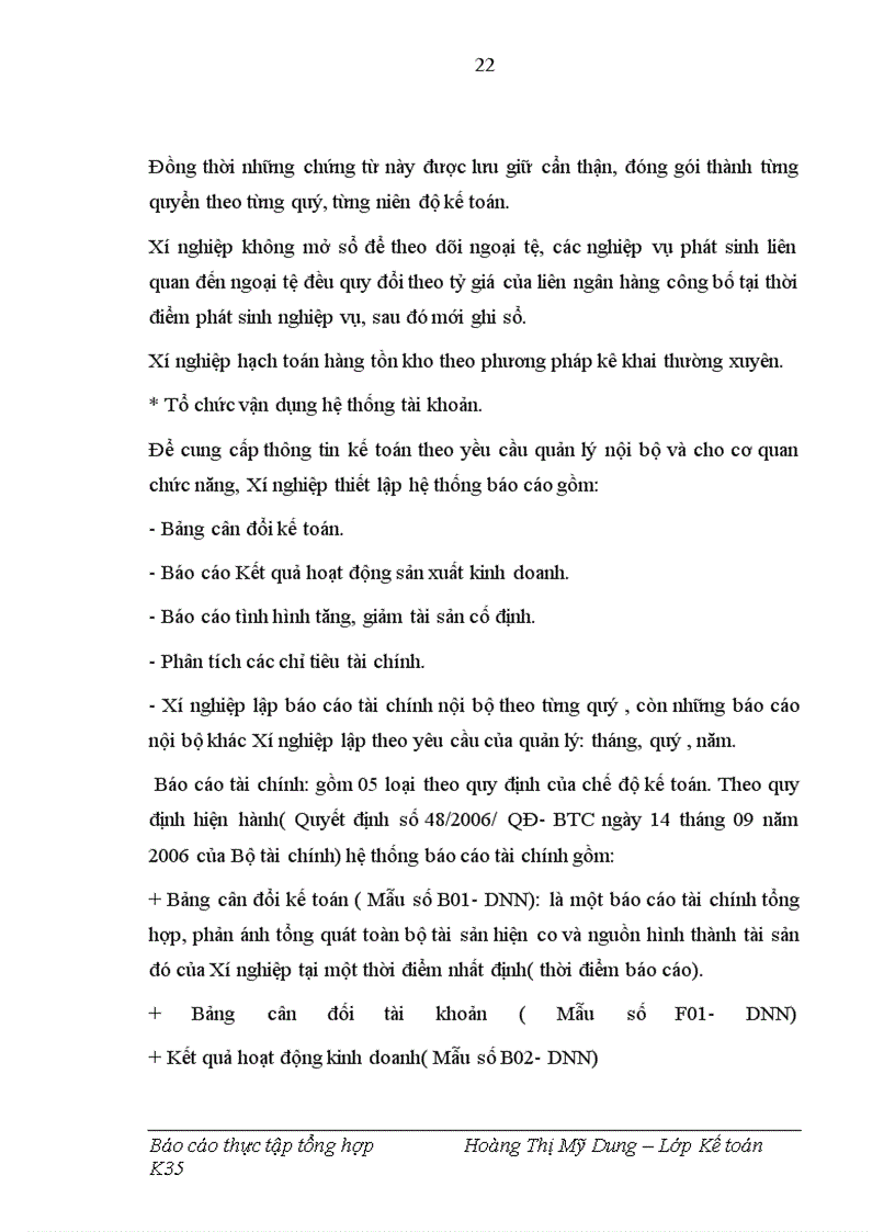 image for page Báo cáo thực tập tổng hợp tại đơn vị Xí nghiệp sản xuất gia công chế biến hàng XNK II