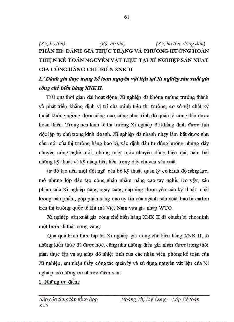 image for page Báo cáo thực tập tổng hợp tại đơn vị Xí nghiệp sản xuất gia công chế biến hàng XNK II