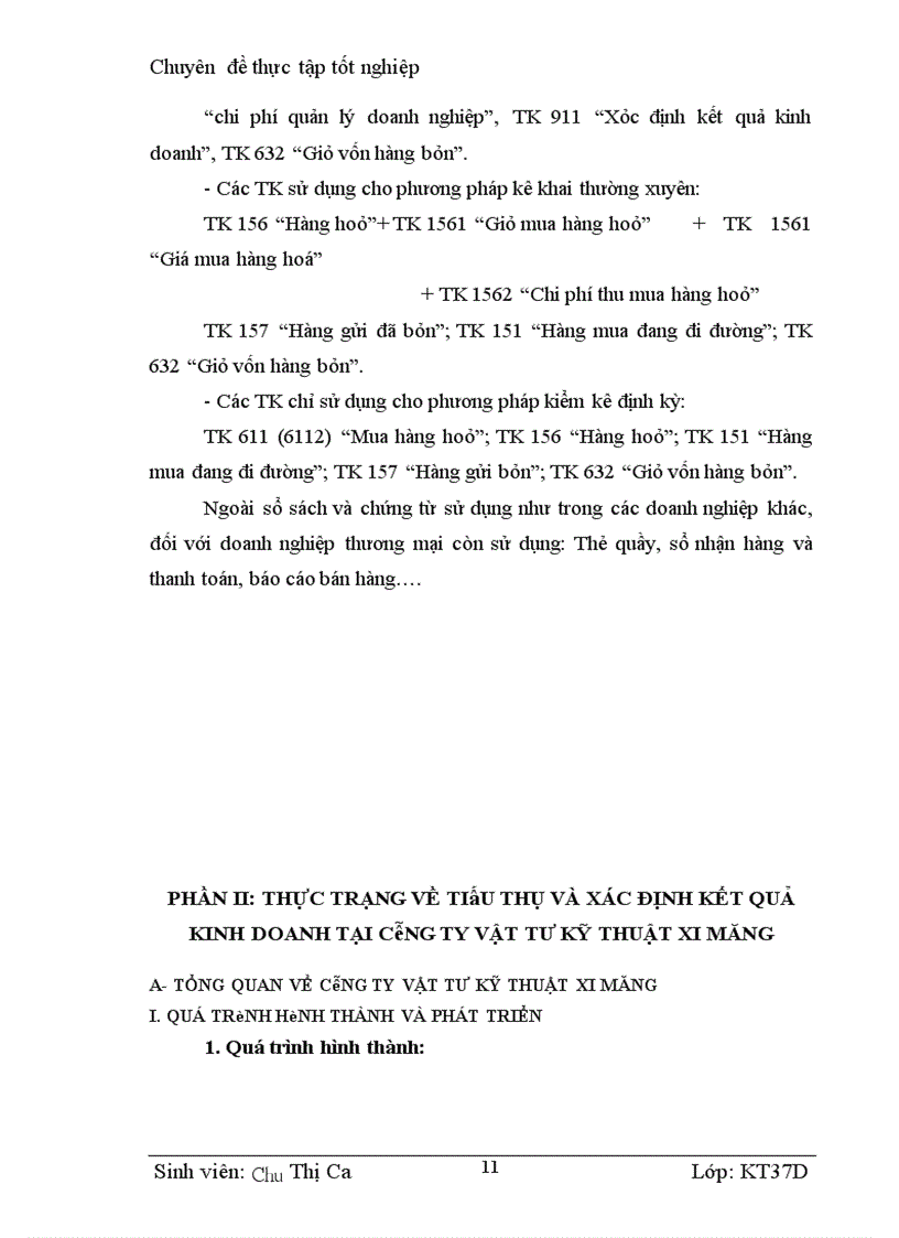 image for page Tiêu thụ và xác định kết quả kinh doanh