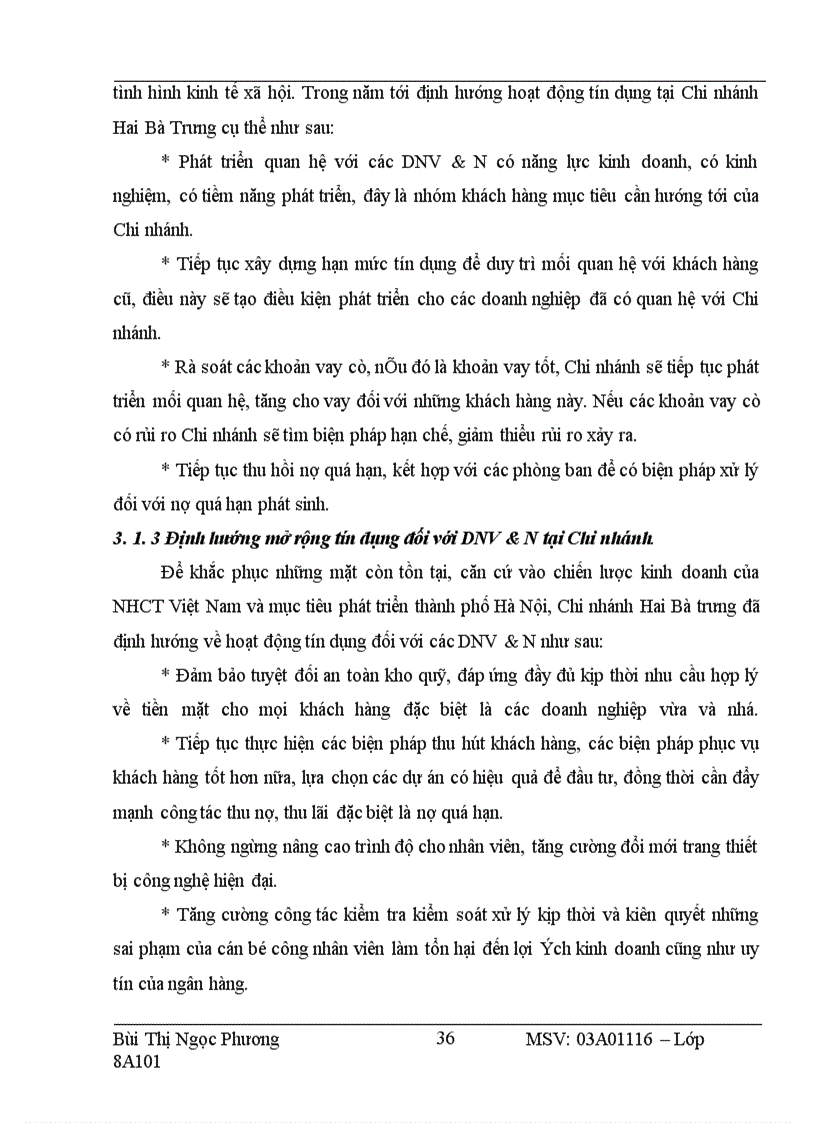 image for page Nâng cao chất lượng tín dụng đối với doanh nghiệp vừa và nhỏ tại chi nhánh ngân hàng công thương khu vực II Hai Bà Trưng