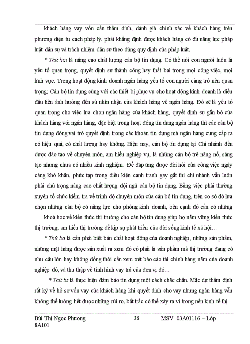 image for page Nâng cao chất lượng tín dụng đối với doanh nghiệp vừa và nhỏ tại chi nhánh ngân hàng công thương khu vực II Hai Bà Trưng