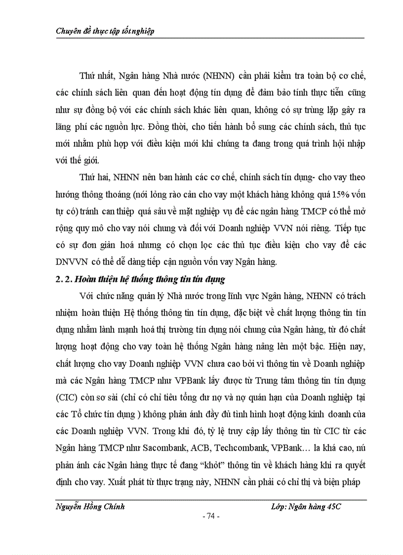 image for page Mở rộng tín dụng đối với doanh nghiệp vừa và nhỏ tại Chi nhánh Ngân hàng Nông nghiệp và Phát triển Nông thôn Láng Hạ