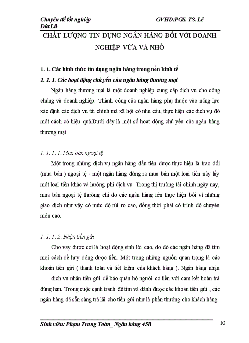 image for page Nâng cao chất lượng tín dụng đối với các doanh nghiệp vừa và nhỏ tại ngân hàng công thương Hoàn Kiếm