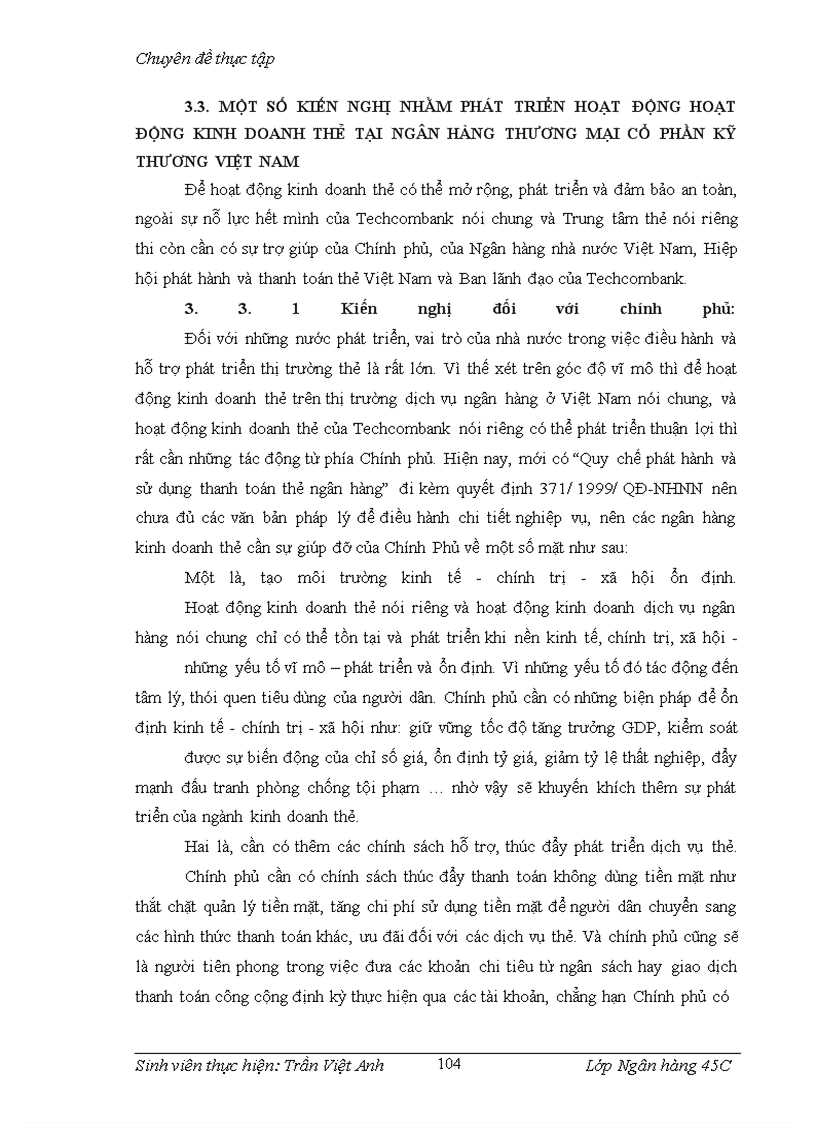 image for page Giải pháp phát triển hoạt động kinh doanh thẻ tại Ngân hàng thương mại cổ phần Kỹ thương Việt Nam - Techcombank