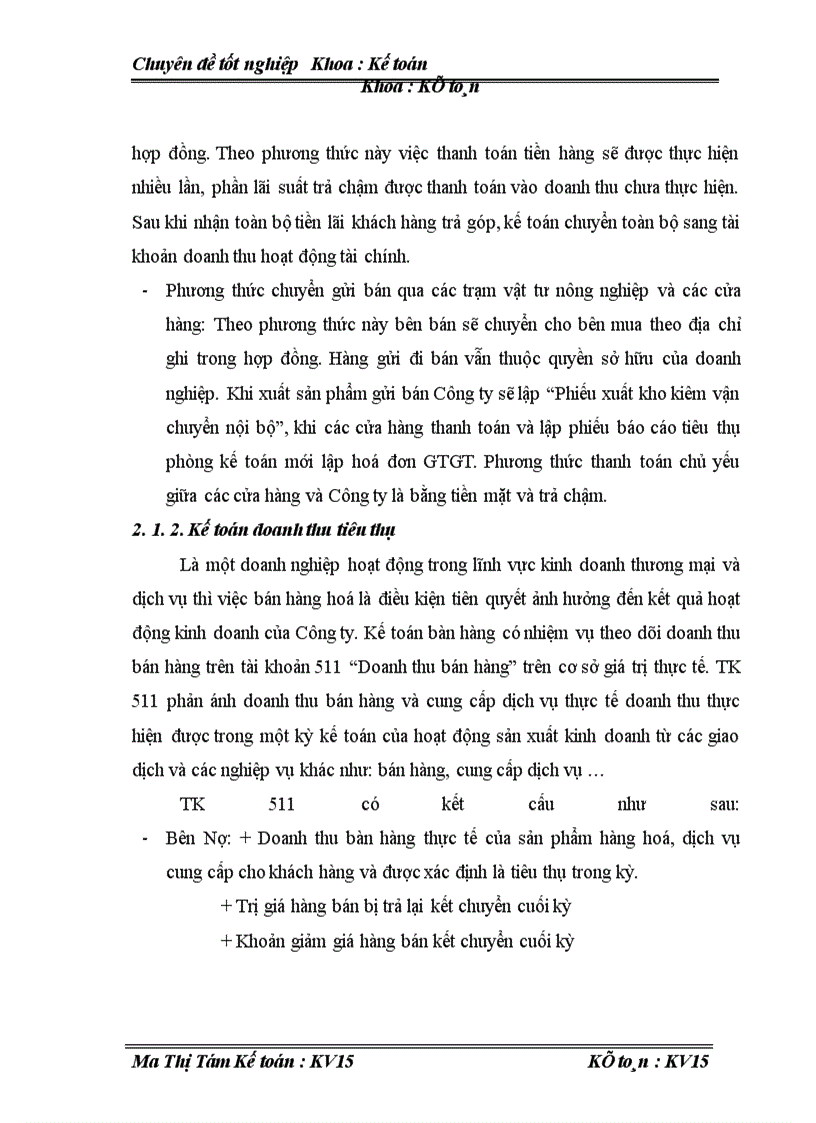 image for page Hoàn thiện công tác kế toán bán hàng và xác định kết quả bán hàng tại Công ty Cổ phần Vật tư Kỹ thuật Nông nghiệp tỉnh Bắc Kạn