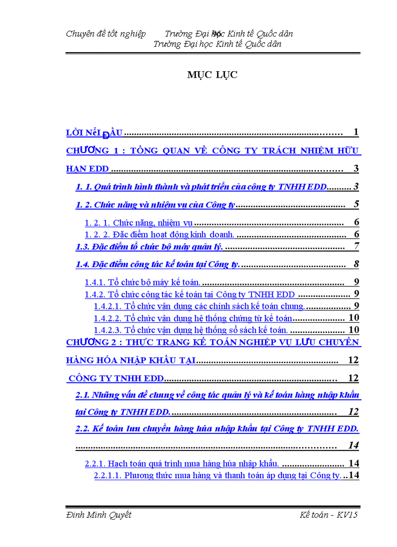 image for page Hoàn thiện kế toán lưu chuyển hàng hóa nhập khẩu tại Công ty TNHH EDD