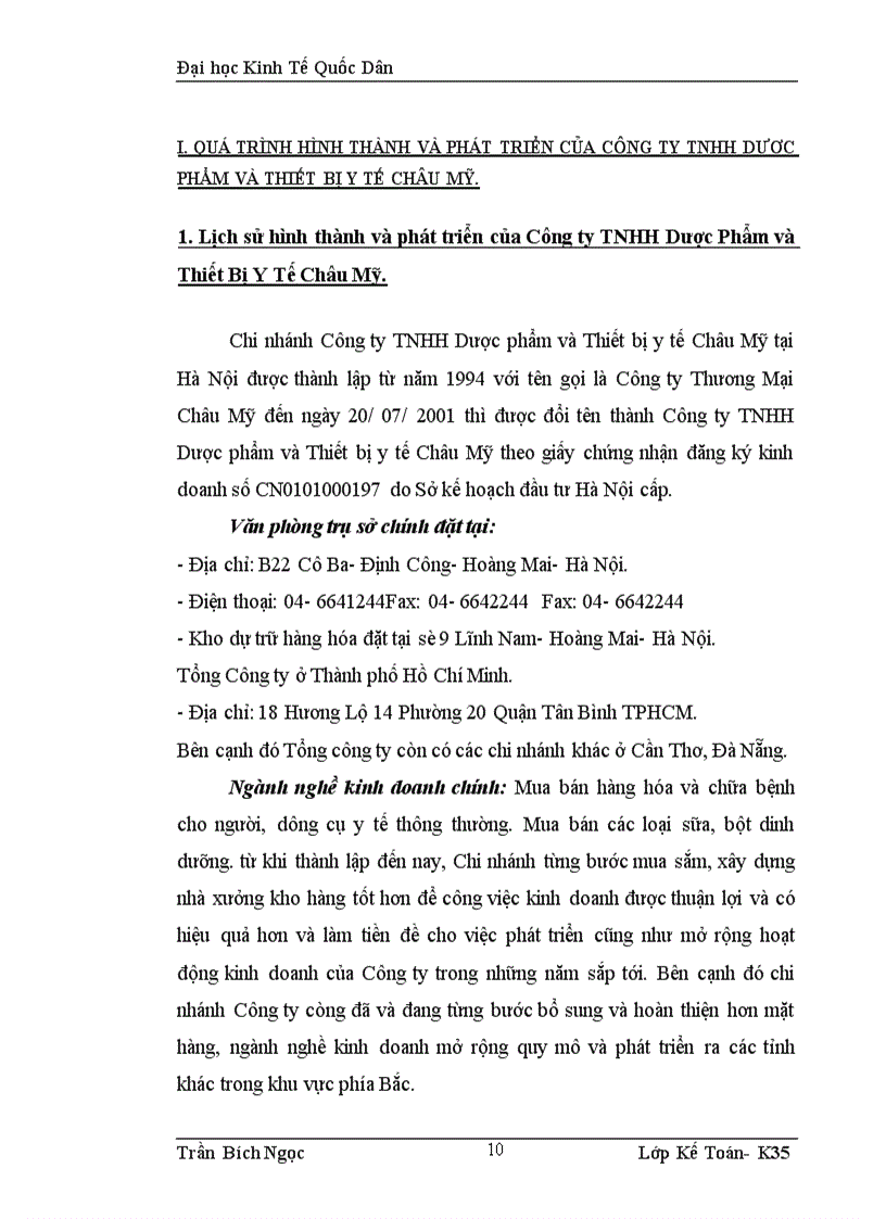 image for page Hoàn thiện kế toán tiêu thụ hàng hóa và xác định kết quả tiêu thụ tại Công ty TNHH Dược Phẩm và Thiết Bị Y Tế Châu Mỹ